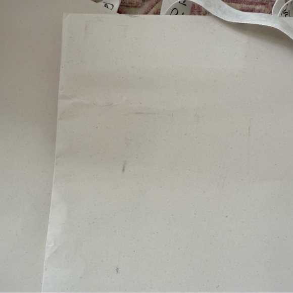 Bundle of 3 Polène White Cream Paper Shopping Bags Totes NEW - Picture 2 of 3